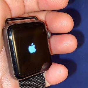 Black Series 3 Apple Watch